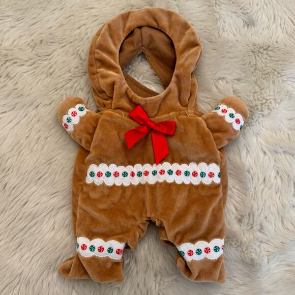 Christmas Gingerbread Pet Costume Gingersnap Hooded Dog Cat Small - Picture 6 of 6